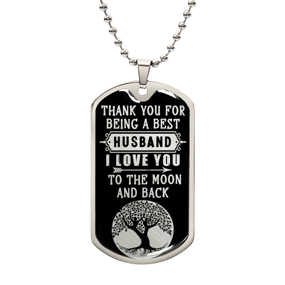 Luxury Graphic Dog Tag Necklace