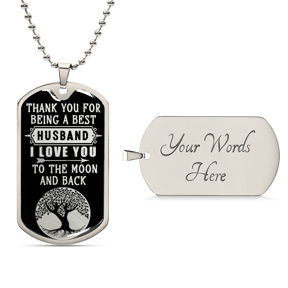 Luxury Graphic Dog Tag Necklace