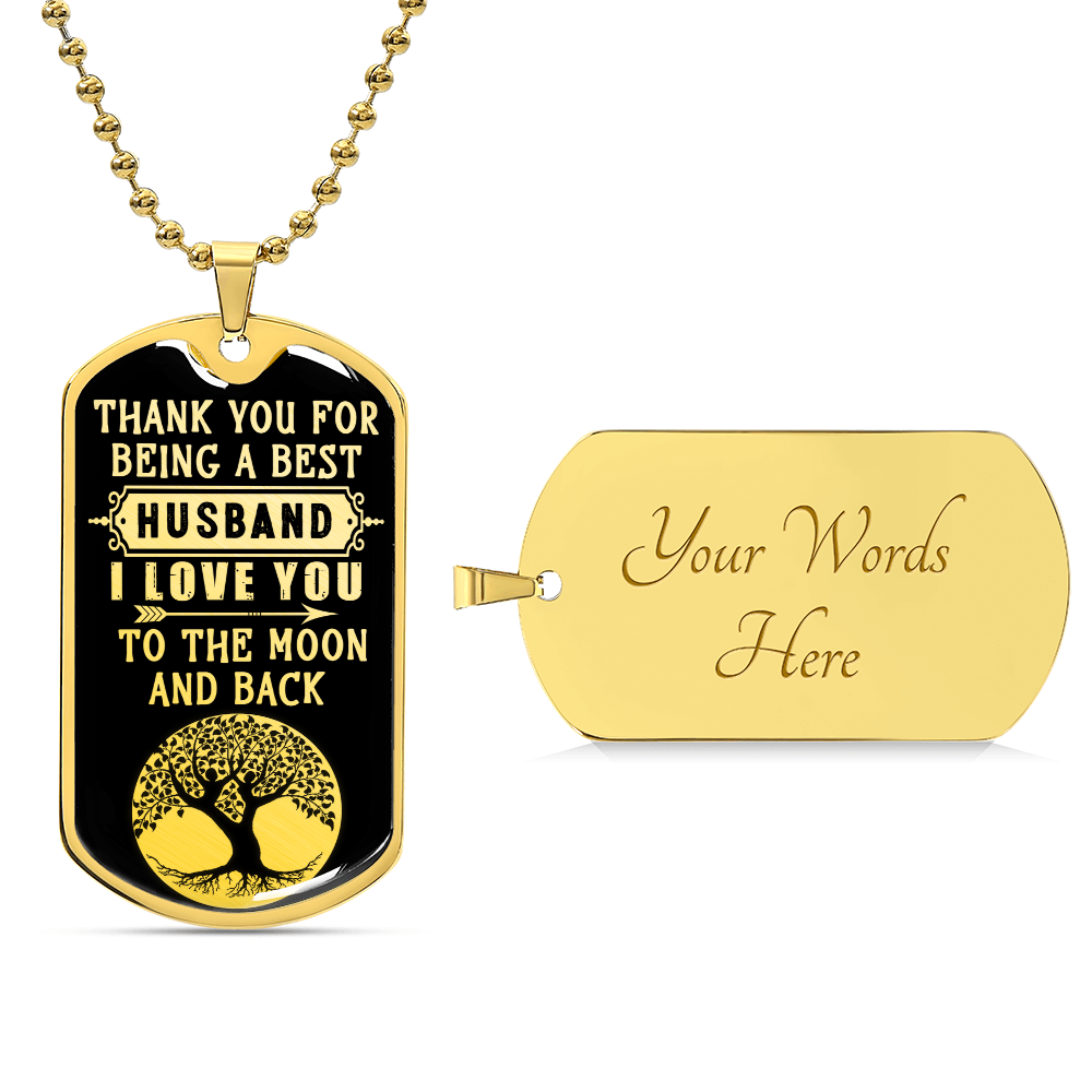 Luxury Graphic Dog Tag Necklace